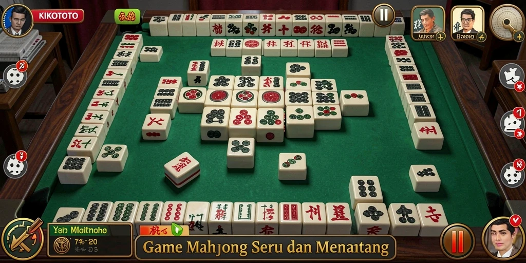 Tampilan gameplay seru KIKOTOTO dengan grafik yang menarik.