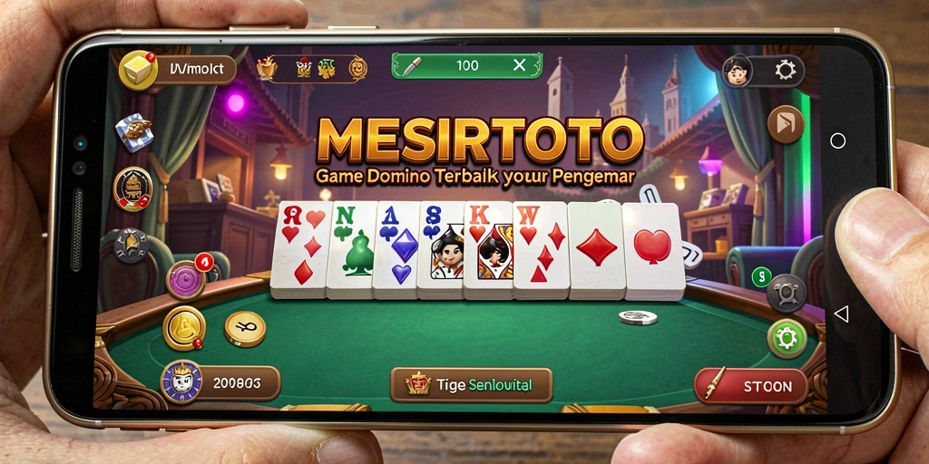 Tangkapan layar utama <strong>MESIRTOTO</strong> menampilkan pemain yang bersaing dalam permainan domino.