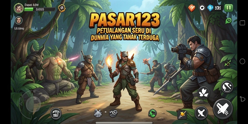 Screenshot PASAR123 menunjukkan gameplay mendebarkan dalam eksplorasi petualangan.