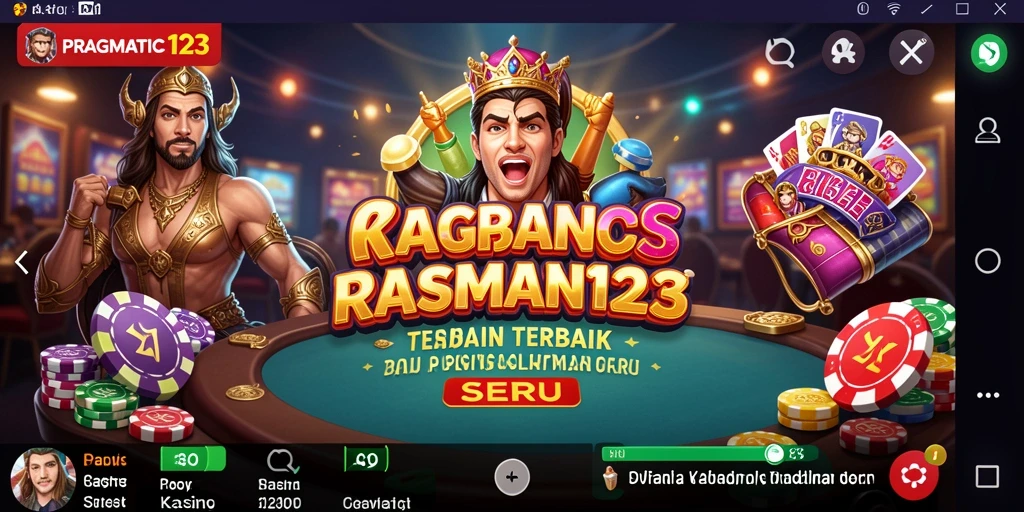 Gambaran gameplay seru dari aplikasi Kasino PRAGMATIC123.