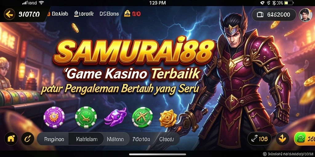 Gameplay mendebarkan dalam SAMURAI88 dengan grafis yang menakjubkan.