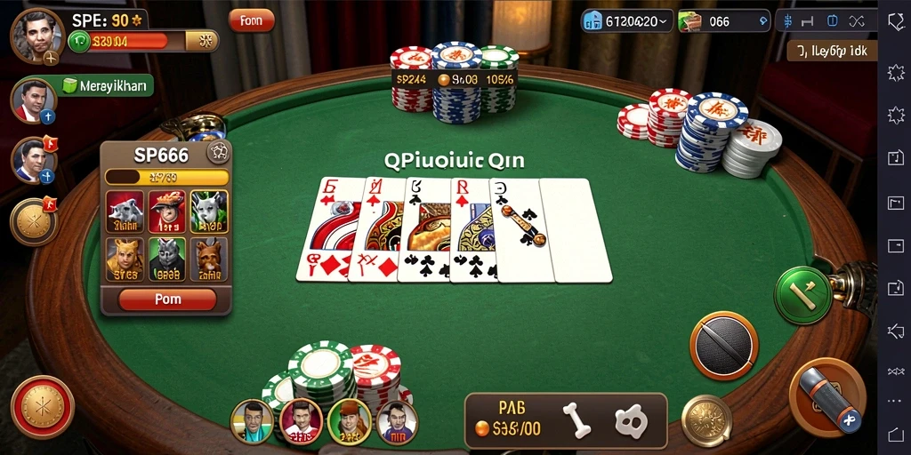 Gameplay seru QiuQiu di SP666 yang menguji strategi dan keberuntungan.
