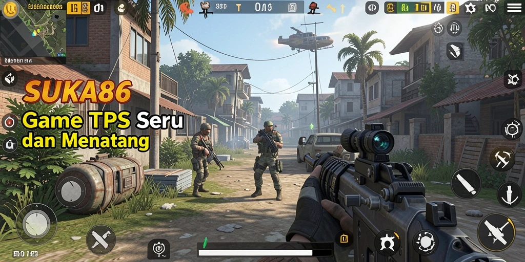 Gambaran tampilan gameplay seru di SUKA86.