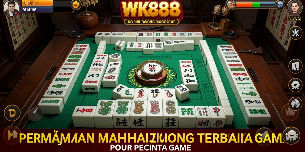 Tampilan permainan Mahjong yang menarik di WK888.